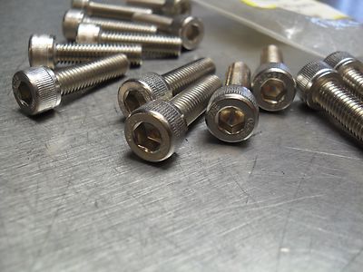 qty 13 - Hex socket cap screw 8x30 Stainless Steel A2 NEW IN BAG BRIKKSEN