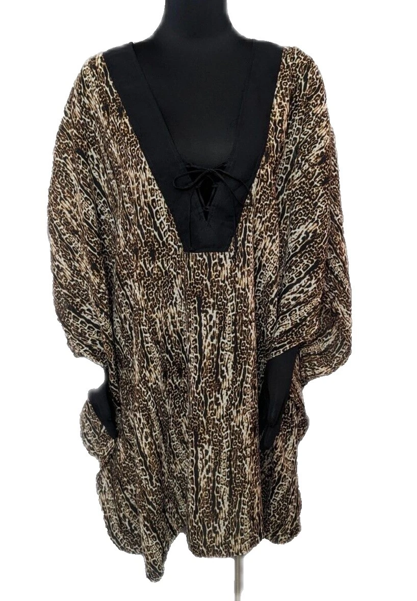 Traje De Baño Estampado Animal Jaclyn Smith Poliéster para Mujeres