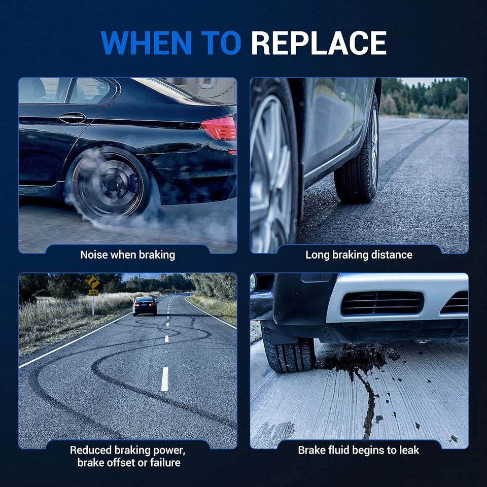 2x Front Brake Calipers for Jeep Grand Cherokee Comanche XJ Wrangler TJ LH & RH - Image 4 of 4