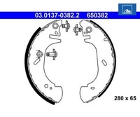 Bremsbackensatz Ate 03.0137-0382.2 FüR Opel Movano Kasten