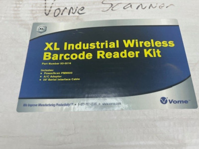 Datalogic PM9500-910RBK20 XL Industrial Wireless Barcode Reader Kit VOME NEW