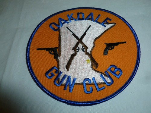 Oakdale (MN) Gun Club 5 Inch Embroidered Patch Lot G-845 - 第 1/12 張圖片