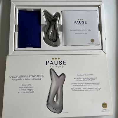 Pause Well Aging Fascia Stimulating Tool | Face Massager Tool for Self Care
