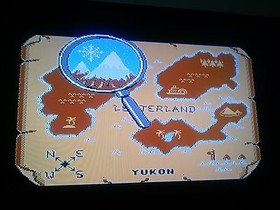 Mickey's safari in Letterland - Rare Famicom Famiclone Nes Cartridge