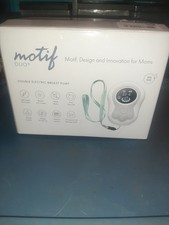 New Motif Duo Double Electric Breast Pump MD-20.2 Rechargeable Accessories.