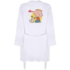 Small 'Happy Puppy' Adult Dressing Robe / Gown RO00124559 