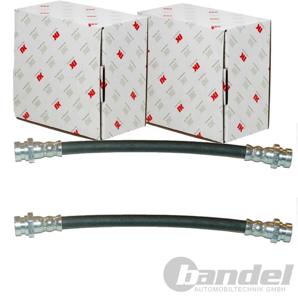 2X NK BremsschlÄUche Hinten Innen Passend FÜR Mitsubishi Colt Lancer Proton-image
