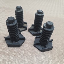 4x GE General Electric Range Leveling Legs WB02X10521 Kenmore Hotpoint #3