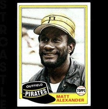 1981 Topps -Matt Alexander #68 Pittsburgh Pirates ⚾ Baseball Card