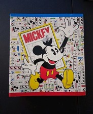 Mickey Mouse Binder Photo Album Mickey Mouse Scrapbook Picture Book