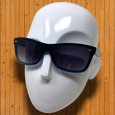 NEW Carolina Lemke Blue Classic Square Sunglasses Black  display picture 1