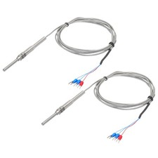 2 für PT100 RTD Thermoelement M8 Temperaturs...