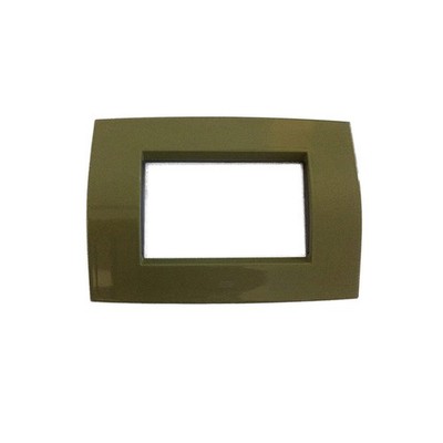ABB 2CSE0341SFP 3-Post Plate 3M Forest Green Elos Soft Line In Technopolymer
