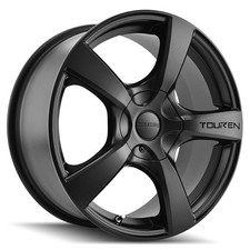 4-new 18 Touren 3190 Tr9 Wheels 18x8 5x1125x120 40 Matte Black Rims 74.1