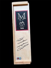Mike Ditka Signed Ditka’s Kick Ass Red XX Empty Wooden Wine Box SAS COA 