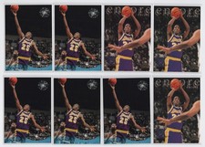 EDDIE JONES LOT (21) w/ (2) INSERTS      LAKERS/MIAMI HEAT        NM-MT to MINT+