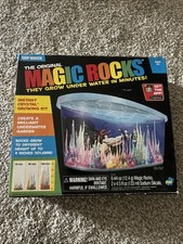 The Original Magic Rocks Crystal Growing Kit - Aquarium With Shipwreck