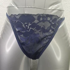 G-string Underwear Womens Size L Multicolor Lace Floral Lingerie Thong 5Pk. (L1)