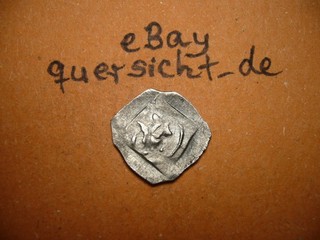 Bayern: (15. Century AD) Mittelalterlicher AR Pfennig 16 17 mm 0 46 g (CA5603)