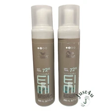 Wella Eimi Nutricurls Soft Twirl 72H Anti-Frizz Foam, 6.7oz. (2PACK)