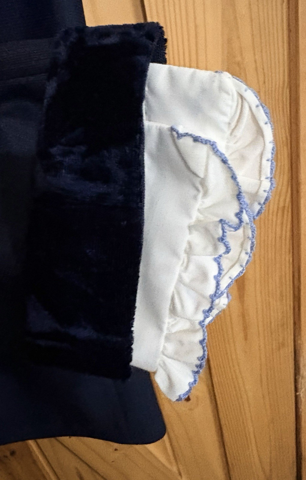 Vintage 1973 After Six Rudofker Tuxedo Mens Midnight Blue Velvet Trim  4 Pc Set image 9