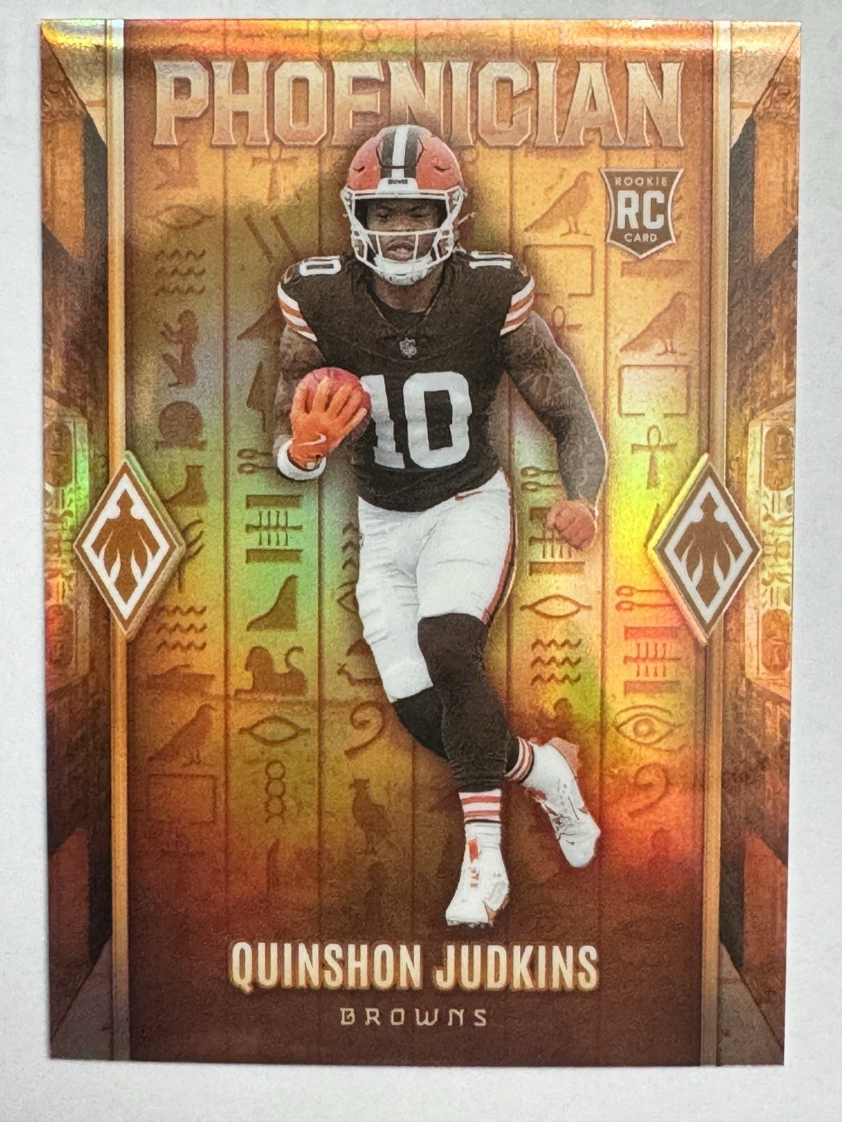 QUINSHON JUDKINS Phoenician CASE HIT! 2025 PANINI PHOENIX #10 Rookie Rc