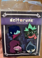 Fangamer Set of 4 Character Pin Badges (Chapter 1) "DELTARUNE"
