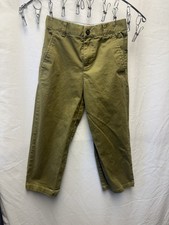 2 pair Mini Boden Slacks for Boys Size 7 - Purple/Green
