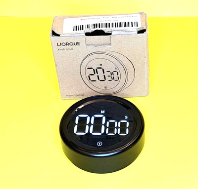 LIORQUE KNOB TIMER YGH5250 DIGITAL COUNTDOWN COUNT-UP MAGNETIC KITCHEN DEVICE