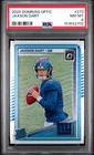 2025 PANINI DONRUSS OPTIC #273 JAXSON DART ROOKIE RC PSA 8