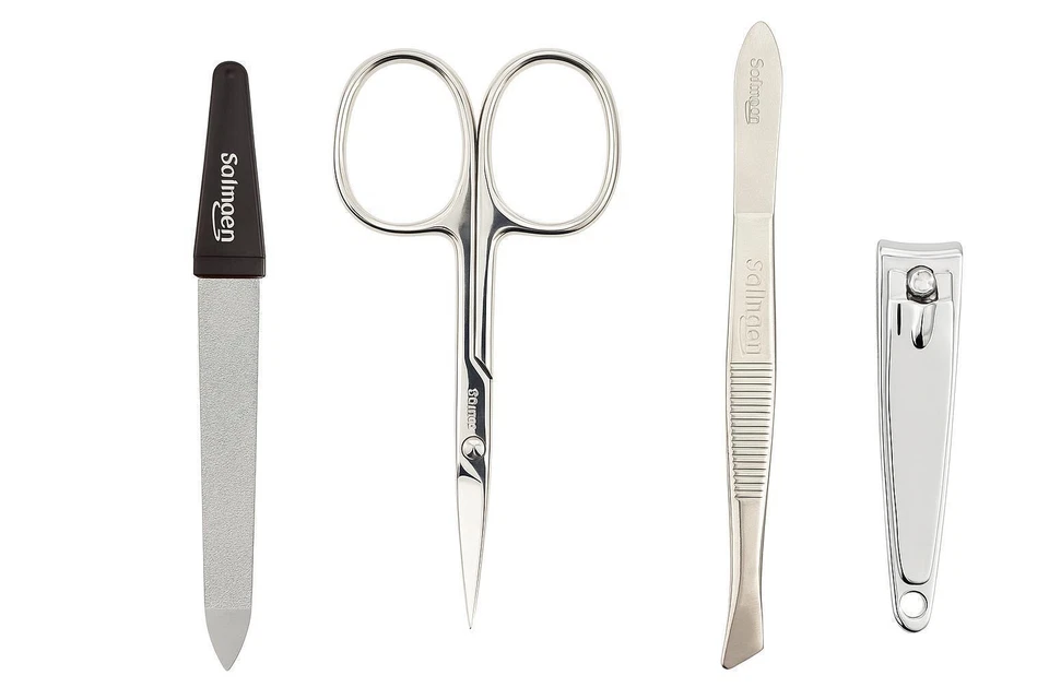 Nagelpflege Set 8-tlg. Echtleder Etui | Maniküre Pediküre | Solingen | Germany - Bild 3 von 4