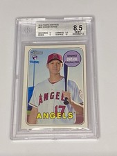 2018 Topps Heritage High Number - Shohei Ohtani #600 RC BGS 8.5 w/ 10 Pristine