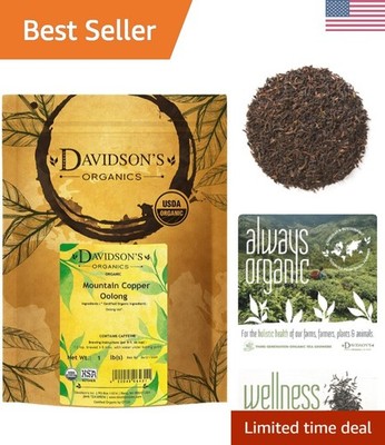 Organics, Mountain Copper Oolong, Loose Leaf Tea, 16-Ounce Bag