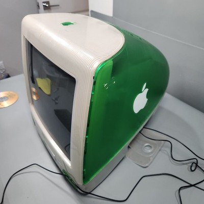 Apple iMac G3 Lime 333MHz M4984 96MB RAM 6GB All-in-One Vintage