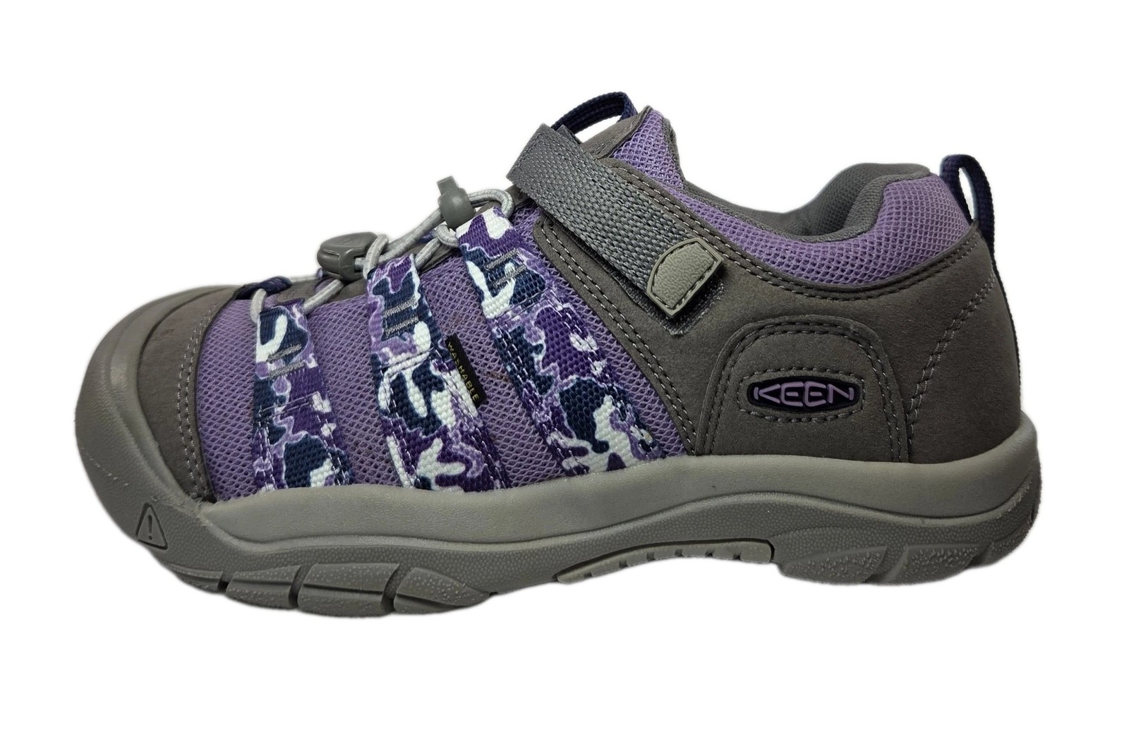 Scarpe da acqua Keen Kids Newport H2SHO Youth taglia 5 gesso viola pioggia antiodore