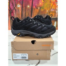 Merrell Moab 3 Low Black Night Boots Size 9 J035875 Hiking Trail Adventures