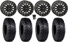 System 3 SB-6 Bdlk 15" Wheels Black (4+3) 32" Intersect Tires Renegade Outlander