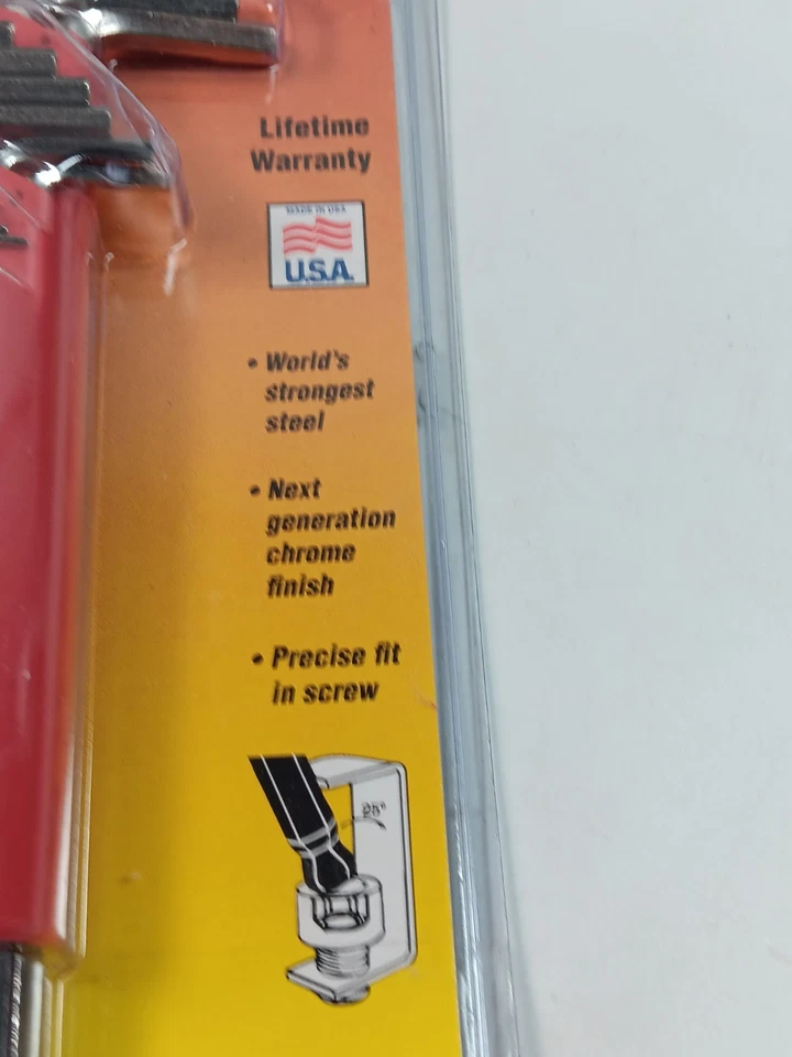 Bondhus 17095 Set of 15 Balldriver L-wrenches BriteGuard Finish, 1.27-10mm - Image 2 of 4