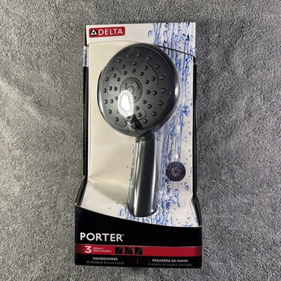 #ad Delta 75532COB Porter 3 Setting Hand Shower Oil Rubbed Bronze $45.00