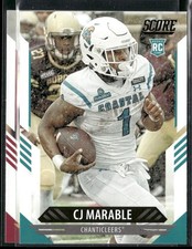 2021 Score CJ Marable 398 RC