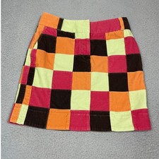 Vineyard Vines Womens Size 0 Patchwork Mini Skirt