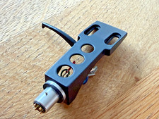 Vintage Black Turntable Headshell SME Fitting