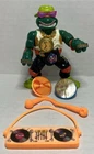 ⭐️VTG 1991 TMNT RAPPIN' MIKE 1991 100% COMPLETE  Rock N'Roll Ninja Turtle⭐️
