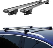 Roof Racks Crossbars For Ford Connect SWB 2014-2023 Gray Aluminum