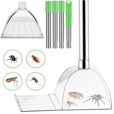 Spider Catcher Fly Picker Tool Trap Grabber Long Handle Contactless Bug Catcher