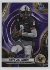 2024 Bowman U Purple Refractor /125 Nate Johnson #24 0b7