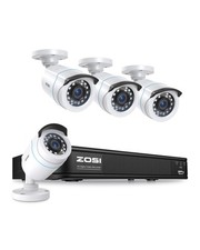 H.265 Full 1080p Home Security Camera System with AI Human Vehicle Detection...
