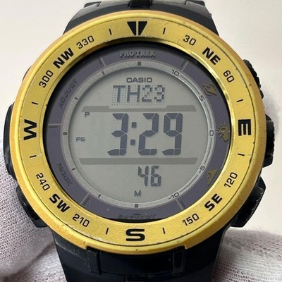 CASIO Pro Trek PRG-330 Watch Men's Digital Outdoor Timepiece