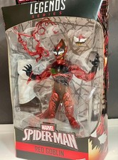 Figura de acción Marvel Legends Red Goblin Build-A-Figure Parts Spider-Man nueva