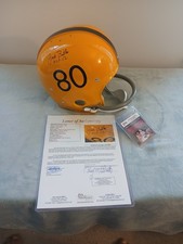 Jack Butler HOFer Signed FS Authentic 1950's era Pittsburgh Steelers RK Helmet